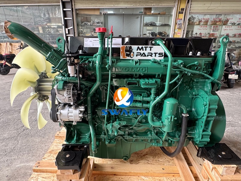 Swafly menawarkan enjin Volvo D13F yang berkualiti tinggi untuk penggali EC480D