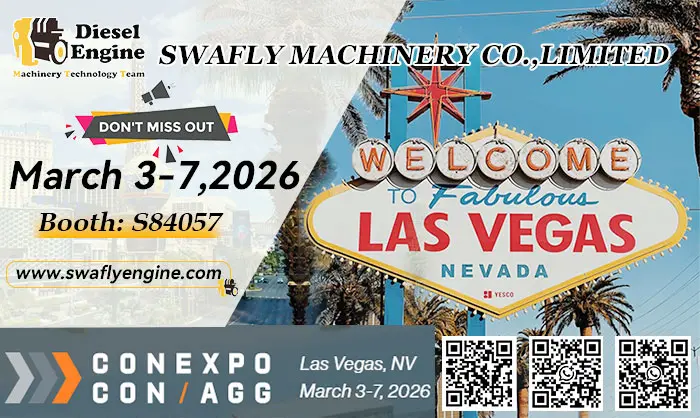 Jemputan ke Jentera Swafly di Conexpo-Con/AGG 2026 (Las Vegas)