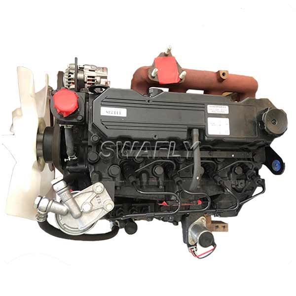 Emisi Rendah Mitsubishi S4q2 Disel Engine Assy untuk Dijual